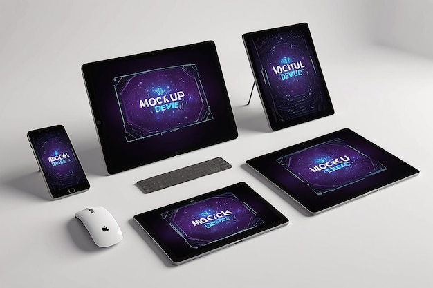 Photo digital device mockup