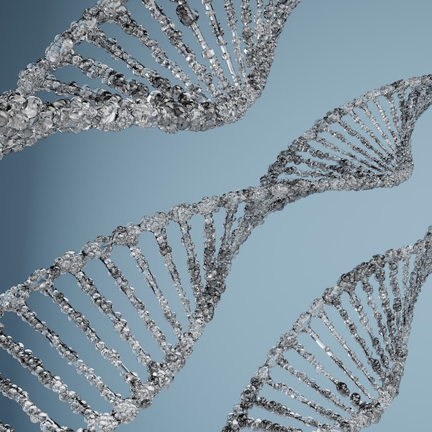 Photo dna molecular structures