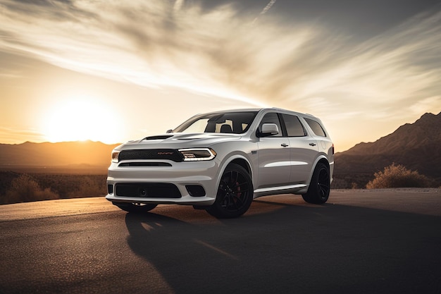 Dodge Durango SRT xACrossover Sports car Supercar Sportcar Sleek sport car Performance cars luxury car automobile Vehicle automotive AI