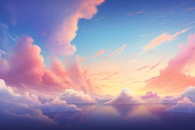 Dreamy Sky Background aesthetic background abstract pattern wallpaper