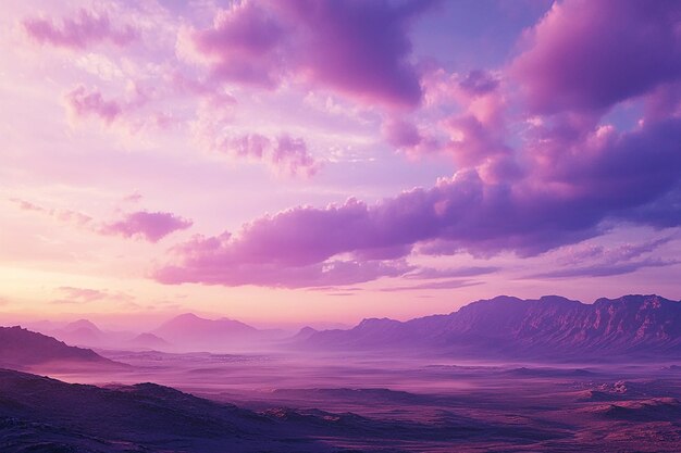 Photo dreamy vista colorful expansive landscapes