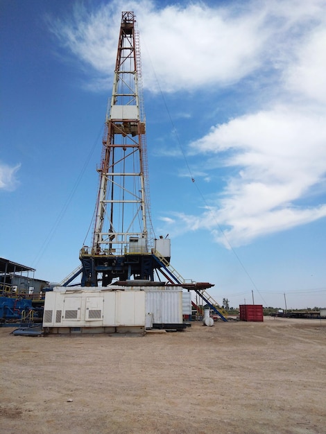 Photo drilling field work process