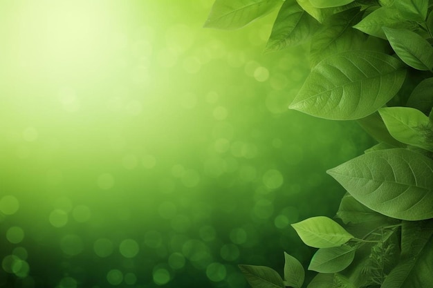 eco green background and copy space