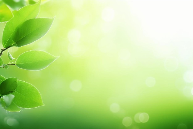 eco green background and copy space