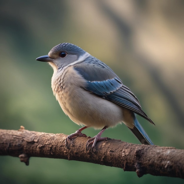 Foto een close-up van een vogel van