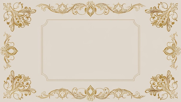 Photo elegant and premium pattern and motif frames