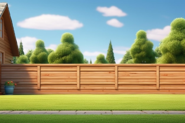 empty 3D cartoon background wallpaper for kids and animation