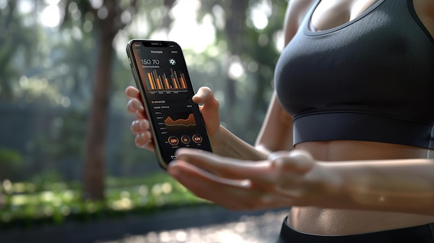 Photo fitness app for smartphone exercise tracking