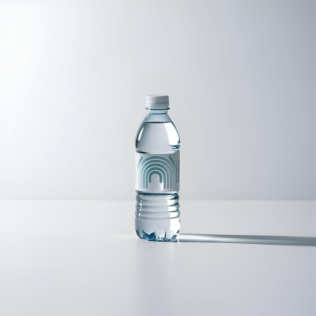 Photo free bottle for mockup