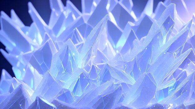 Photo frosted crystal refractions background 3d wallpaper