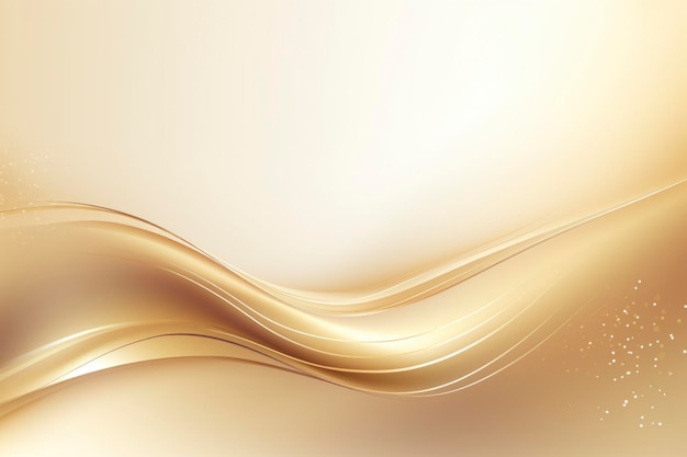 Photo futuristic gold flowing wave background wallpaper