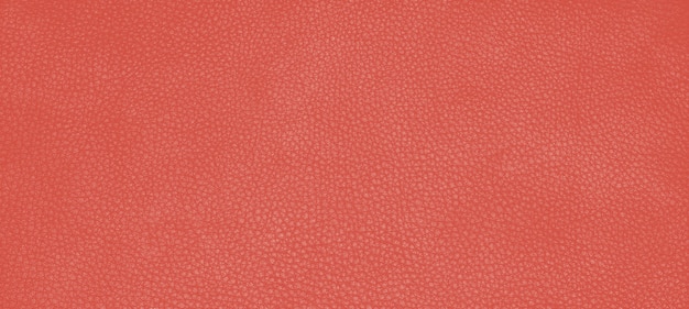 Genuine leather skin texture color Orange Fiesta.