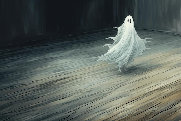 写真 ghost drawing 画像の背景とコピースペース