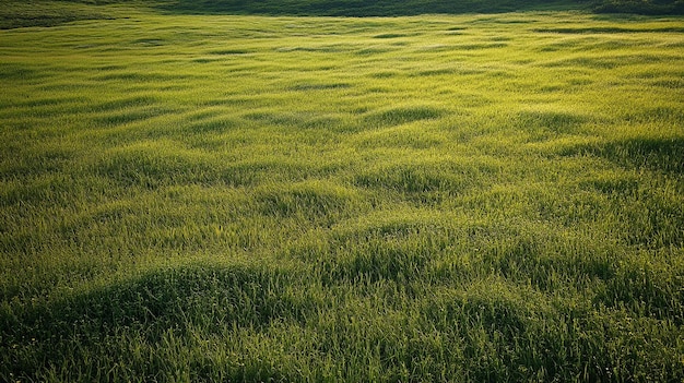 Photo the grass is a beautiful green color that is in the sunlight