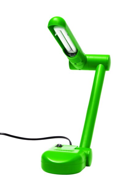 Green modern lamp