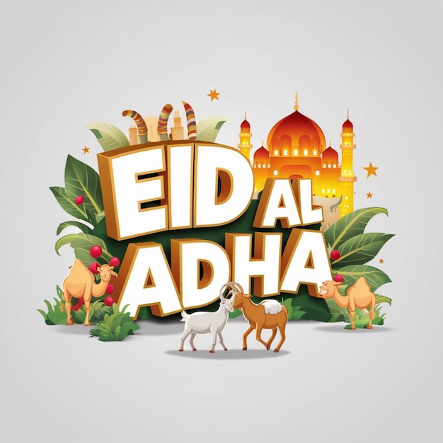 Happy Eid Al Adha Mubarak Background 2024