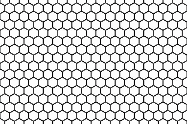 Photo hexagon pattern