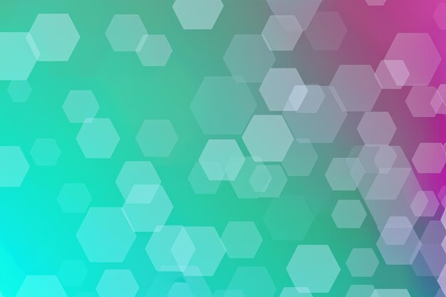 Hexagonal Color background