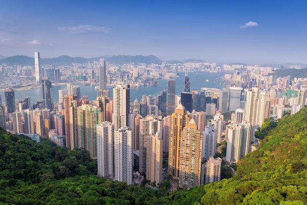 hong kong building as Victoria Peak