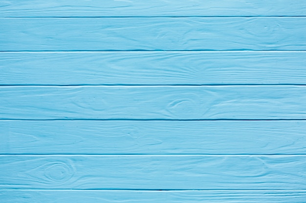 Horizontal wooden stripes painted blue