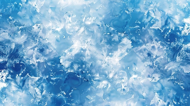 Photo ice pattern wallpaper