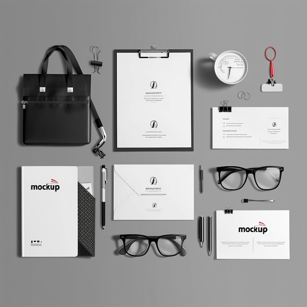 Photo identity mockup