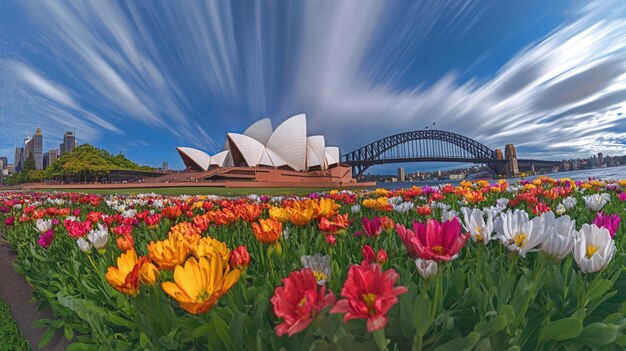 Photo image of sydney opera house and bridge