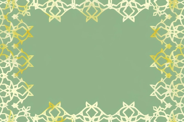 Islamic Muslim Arabian style pattern background