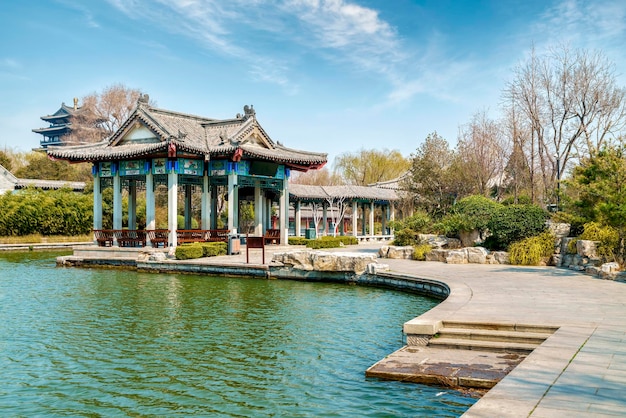 Jinan Chinese Garden Landscape Street View