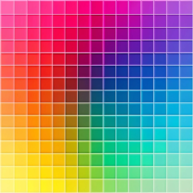 Photo kit of gradient colors for creative use