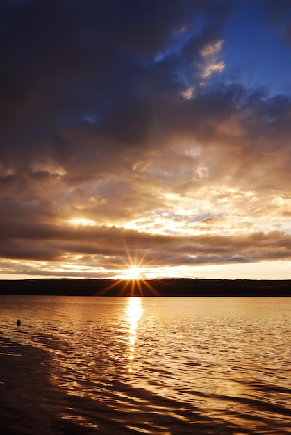 Lake sunrise