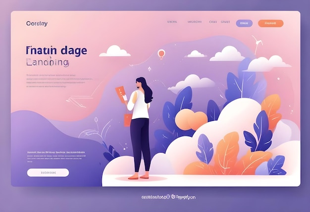 Photo landing page