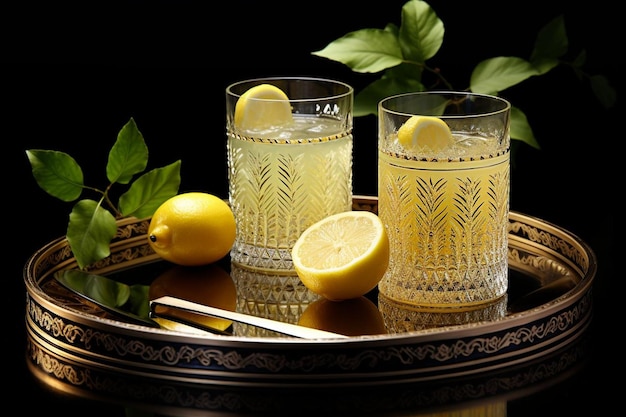 Lemon juice in elegant tumbler natural cool lemon juice lemon drink splash