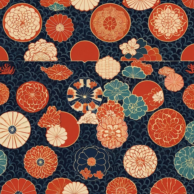 Leonardo Kino XL Japanese Pattern Illustration Design