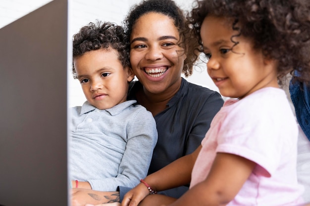 Leuke familie tijd samen doorbrengen