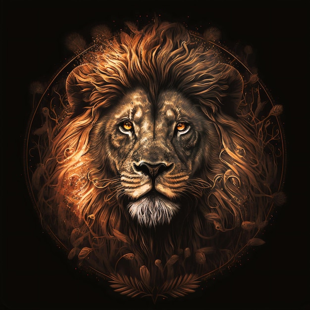 Lion illustration