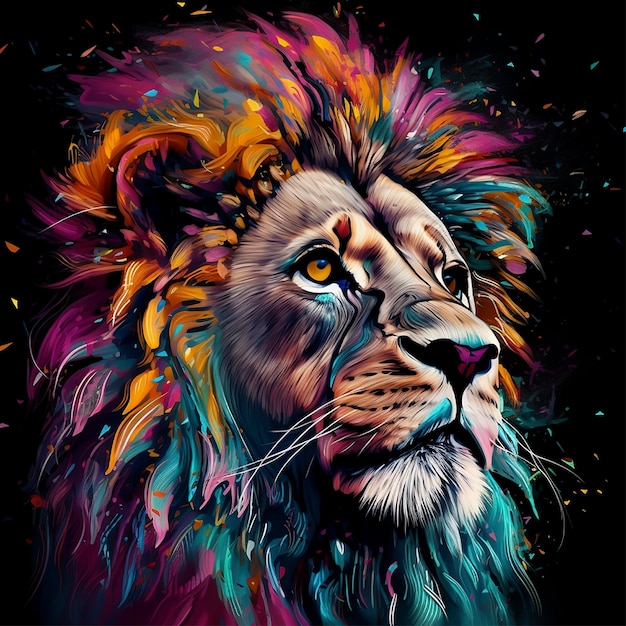 Lion's Poster