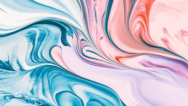 Photo liquid marbling paint texture background