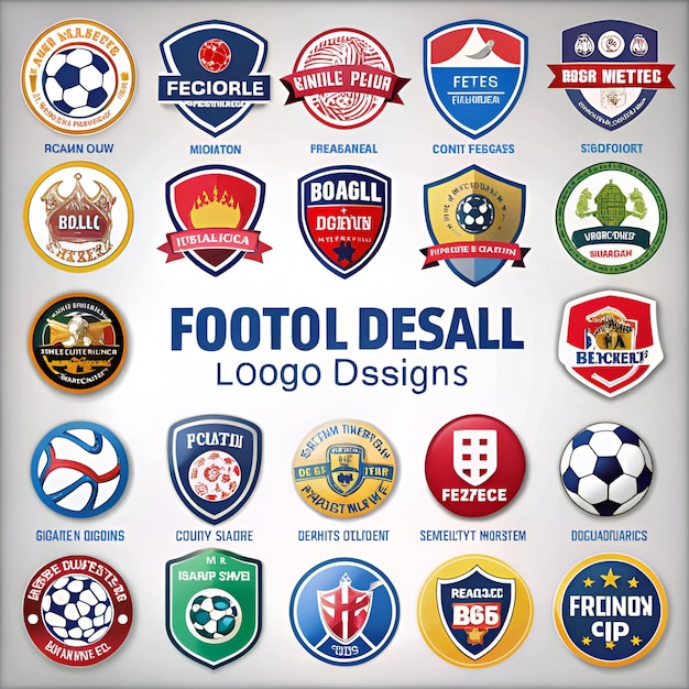 Photo a logo for football club and football club