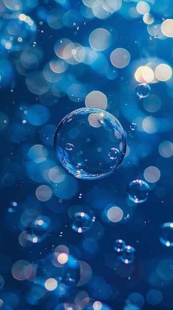 Photo minimal design for a bubbles backdrop