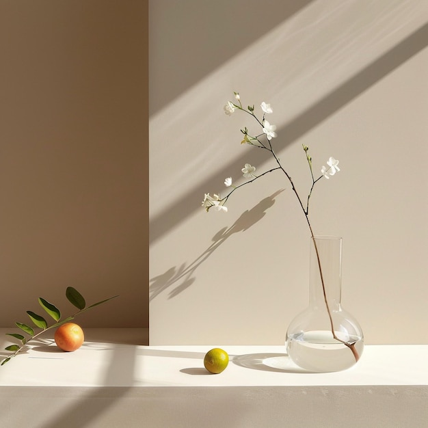 Photo minimalist still life serenity