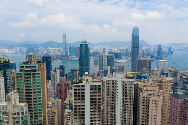 Modern buildings in city against sky