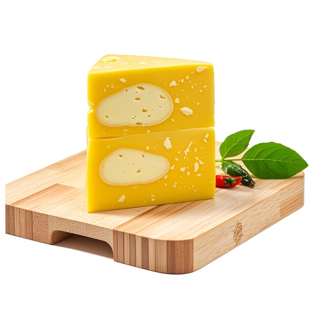 Photo monterey jack isolated on white background