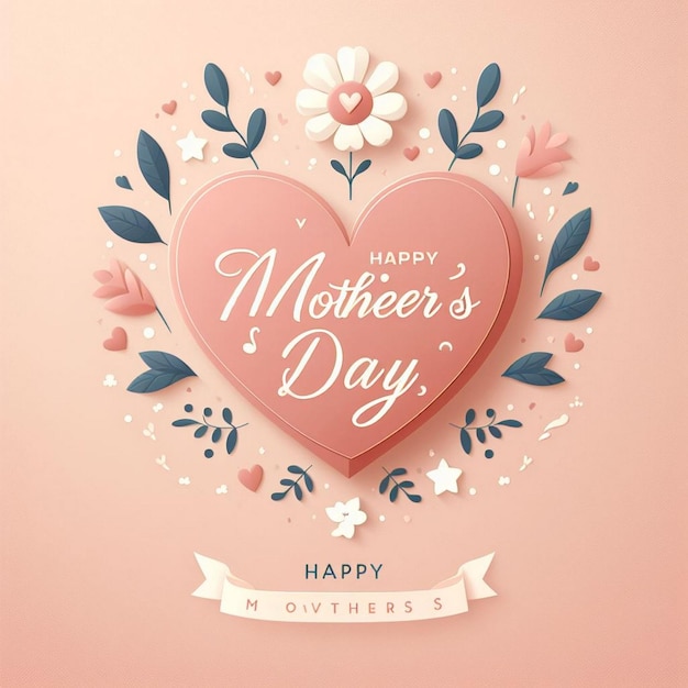 Photo mothers day social media template