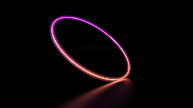 Neon circle