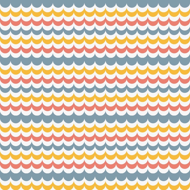 Photo neutral 70s retro seamless pattern background