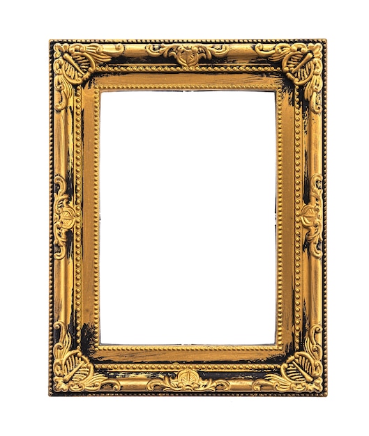 Photo old wooden frame