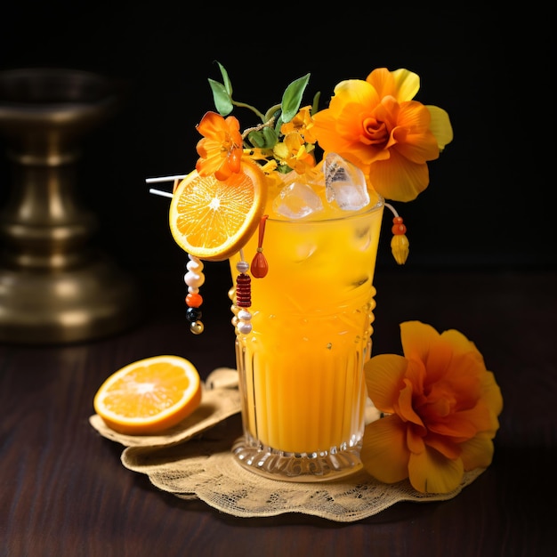 Orange juice cocktail