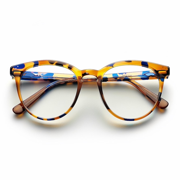 a pair of glasses with a bow and a pair of glasses on it