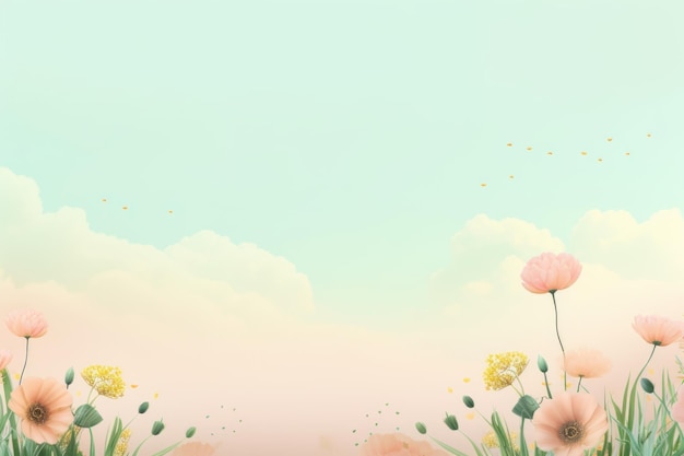 Photo pastel background nature backgrounds outdoors